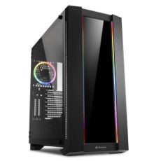 Εικόνα της Sharkoon Elite Shark CA200G RGB Tempered Glass Black