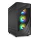 Εικόνα της Sharkoon Rebel C80M RGB Tempered Glass Black
