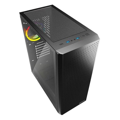 Εικόνα της Sharkoon VS9 RGB Tempered Glass Black
