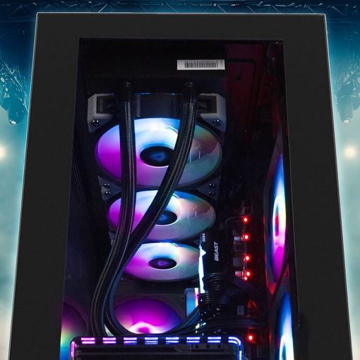 Εικόνα της Sharkoon Rebel C60 RGB Tempered Glass Black