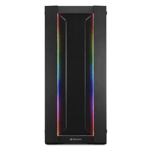Εικόνα της Sharkoon Elite Shark CA200M RGB Tempered Glass Black