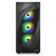 Εικόνα της Sharkoon Rebel C80G RGB Tempered Glass Black