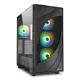 Εικόνα της Sharkoon Rebel C80G RGB Tempered Glass Black