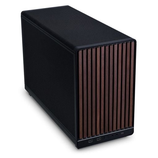 Εικόνα της Lian Li Dan Cases A3-mATX All Mesh Steel-Fabric Wood Edition G99.A3X-WD.00