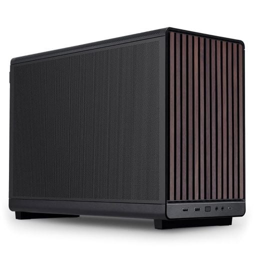 Εικόνα της Lian Li Dan Cases A3-mATX All Mesh Steel-Fabric Wood Edition G99.A3X-WD.00