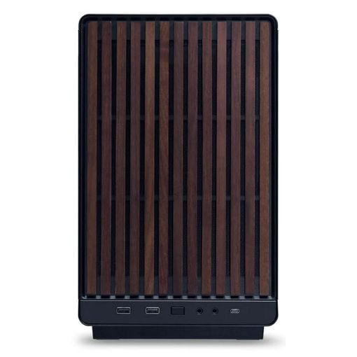 Εικόνα της Lian Li Dan Cases A3-mATX All Mesh Steel-Fabric Wood Edition G99.A3X-WD.00