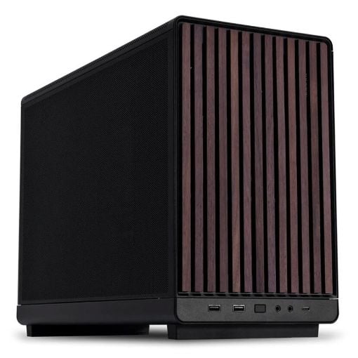 Εικόνα της Lian Li Dan Cases A3-mATX All Mesh Steel-Fabric Wood Edition G99.A3X-WD.00