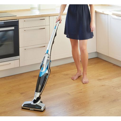 Εικόνα της Επαναφορτιζόμενη Σκούπα Stick Sencor Silver/Blue SVC 0740BL-EUE3