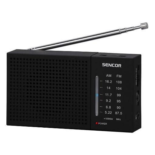 Εικόνα της Φορητό Ραδιόφωνο Sencor Black SRD 1800