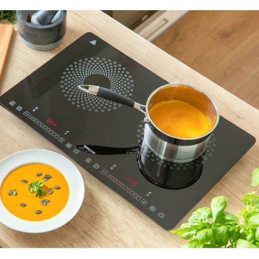 Εικόνα της Επιτραπέζια Διπλή Επαγωγικη Sencor 3400W Μαύρη SCP 4501BK