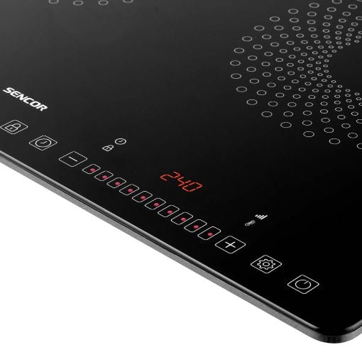 Εικόνα της Επιτραπέζια Διπλή Επαγωγικη Sencor 3400W Μαύρη SCP 4501BK