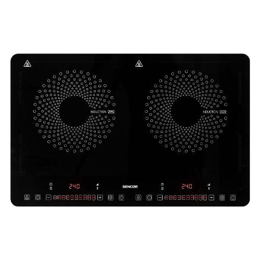 Εικόνα της Επιτραπέζια Διπλή Επαγωγικη Sencor 3400W Μαύρη SCP 4501BK