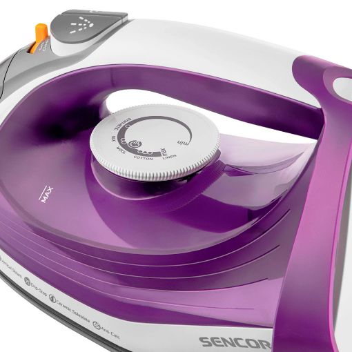 Εικόνα της Σίδερο Ατμού Sencor 2200W Λευκό/Μώβ SSI 5800VT