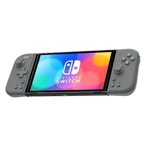 Εικόνα της Hori Split Pad Compact Attachment Set for Nintendo Switch OLED/ Switch Slate Grey NSW-426U