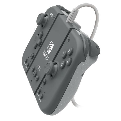 Εικόνα της Hori Split Pad Compact Attachment Set for Nintendo Switch OLED/ Switch Slate Grey NSW-426U