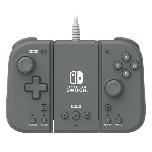Εικόνα της Hori Split Pad Compact Attachment Set for Nintendo Switch OLED/ Switch Slate Grey NSW-426U