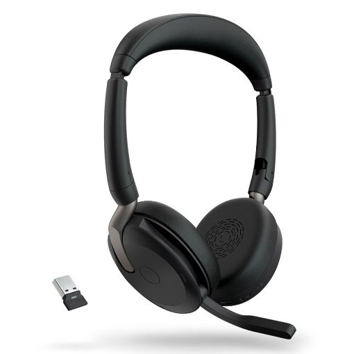 Εικόνα της Headset Jabra Evolve2 65 Flex UC Stereo USB-A Wireless Charging Black 26699-989-989