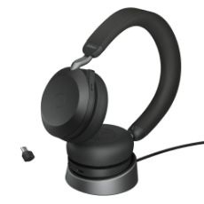 Εικόνα της Headset Jabra Evolve2 75 UC USB-C with Charging Stand Black 27599-989-889