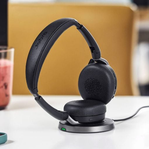 Εικόνα της Headset Jabra Evolve2 65 Flex MS Stereo USB-A Wireless Charging Black 26699-999-989