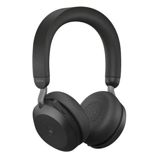 Εικόνα της Headset Jabra Evolve2 75 MS USB-C with Charging Stand Black 27599-999-889