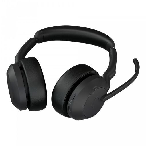 Εικόνα της Headset Jabra Evolve2 55 UC Stereo USB-A with Charging Stand Black 25599-989-989