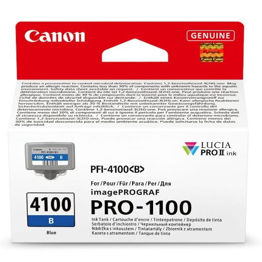 Εικόνα της Μελάνι Canon PFI-4100B Blue 6786C001