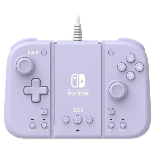 Εικόνα της Hori Split Pad Compact Attachment Set for Nintendo Switch OLED/ Switch Lavander NSW-428U