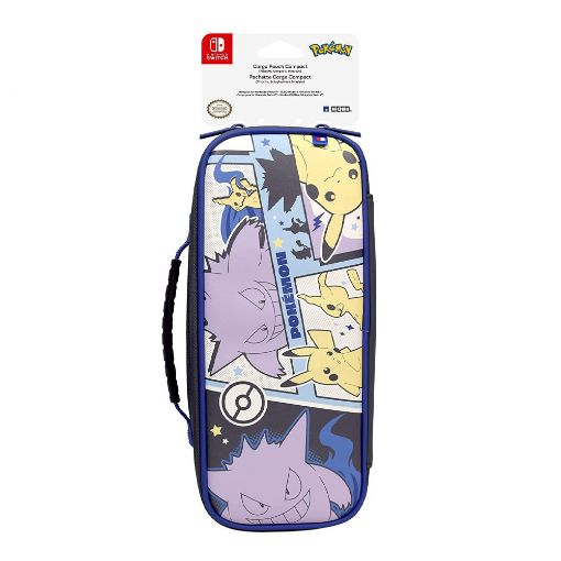Εικόνα της Hori Cargo Pouch Compact for Nintendo Switch/ Switch Lite Pikachu, Gengar & Mimikyu NSW-412U