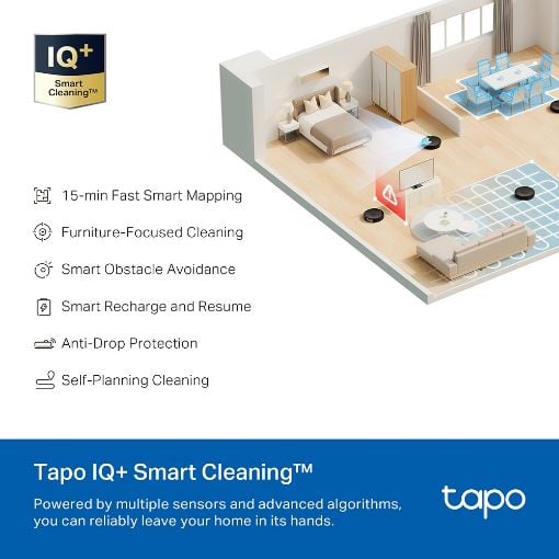 Εικόνα της Robot Vacuum & Mop Tp-Link Tapo RV30 Max