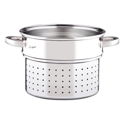 Εικόνα της Κατσαρόλα Lamart Pasta με Σουρωτήρι 24cm 8lt Silver LTSS2417