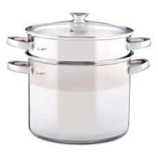 Εικόνα της Κατσαρόλα Lamart Pasta με Σουρωτήρι 24cm 8lt Silver LTSS2417