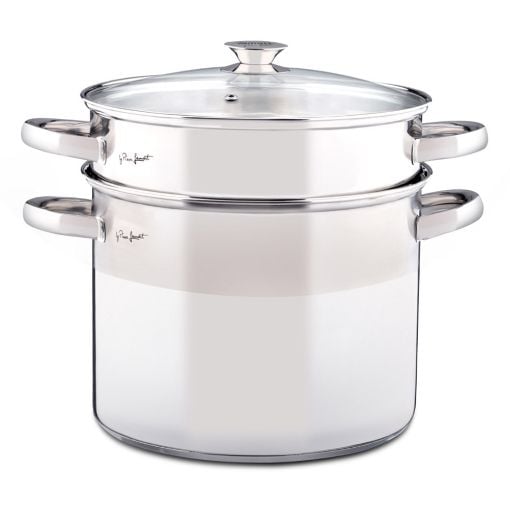 Εικόνα της Κατσαρόλα Lamart Pasta με Σουρωτήρι 24cm 8lt Silver LTSS2417