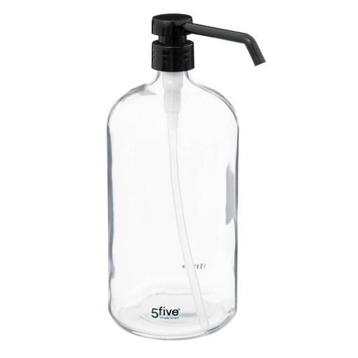 Εικόνα της Dispenser 5five Γυάλινο 1lt Διάφανο 174797A