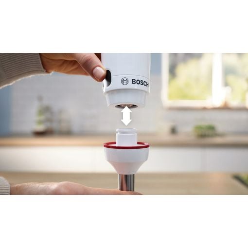 Εικόνα της Ραβδομπλέντερ Bosch 0.6lt 600W Black/White MSM4W210