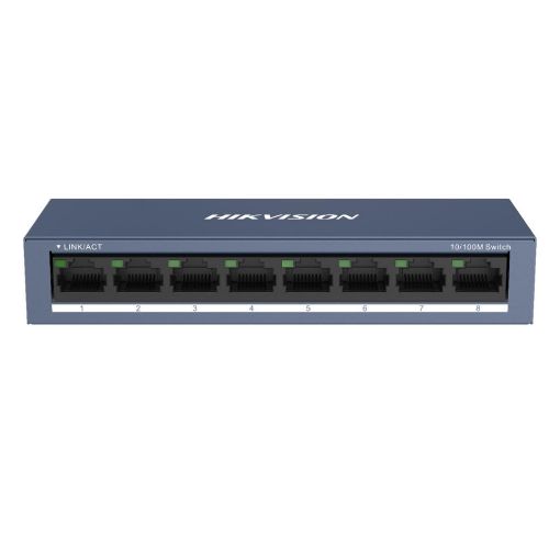 Εικόνα της Switch Hikvision 8-Port 10/100 Mbps Unmanaged DS-3E0108D-O