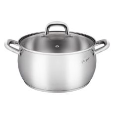 Εικόνα της Κατσαρόλα Lamart Shape 24cm 6lt Silver LT1162