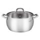 Εικόνα της Κατσαρόλα Lamart Shape 24cm 6lt Silver LT1162