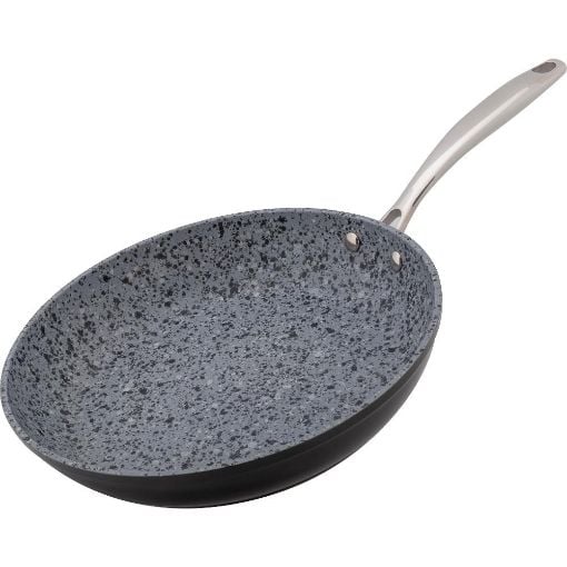 Εικόνα της Τηγάνι Αντικολλητικό Lamart Granit 28cm Black LT1251