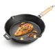 Εικόνα της Τηγάνι Μαντεμένιο Lamart Iron 25x5cm Black LT1070