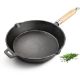 Εικόνα της Τηγάνι Μαντεμένιο Lamart Iron 25x5cm Black LT1070