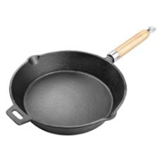 Εικόνα της Τηγάνι Μαντεμένιο Lamart Iron 25x5cm Black LT1070