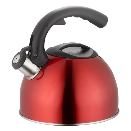 Εικόνα της Τσαγιέρα Ανοξείδωτη Lamart Cuivre 2.5lt Red/Black LT7001