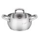 Εικόνα της Ανοξείδωτη Κατσαρόλα Lamart Shape 1.8lt 16cml Silver LT1158