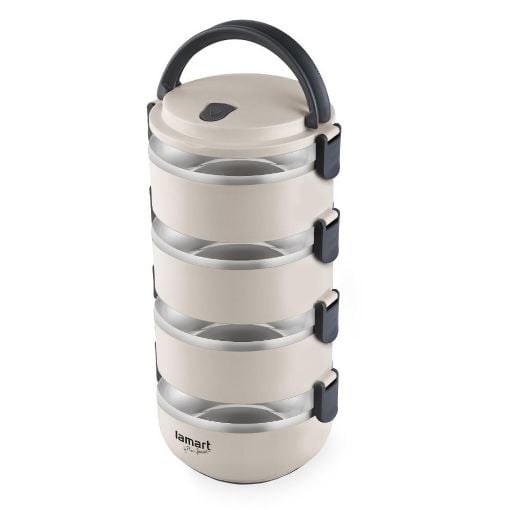 Εικόνα της Φαγητοδοχείο Lunchbox Lamart Temp 2.4lt Beige LT6024