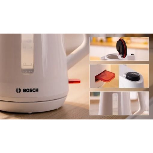 Εικόνα της Βραστήρας Bosch 2400W 1.7Lt White TWK1M121