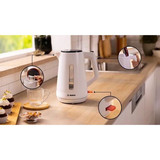Εικόνα της Βραστήρας Bosch 2400W 1.7Lt White TWK1M121