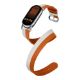 Εικόνα της Xiaomi Smart Band 9 Dual-Tone Leather Strap White/Orange BHR8724GL