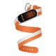 Εικόνα της Xiaomi Smart Band 9 Dual-Tone Leather Strap White/Orange BHR8724GL