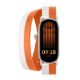 Εικόνα της Xiaomi Smart Band 9 Dual-Tone Leather Strap White/Orange BHR8724GL