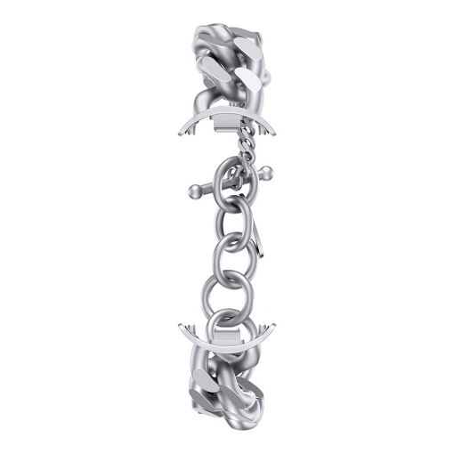 Εικόνα της Xiaomi Smart Band 9 Cuban Chain Strap Silver BHR8732GL